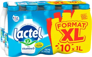 LAIT DEMI-ÉCRÉMÉ VITAMINE D LACTEL