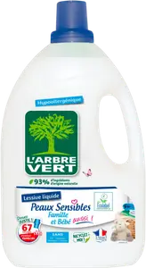LESSIVE LIQUIDE PEAUX SENSIBLE L'ARBRE VERT