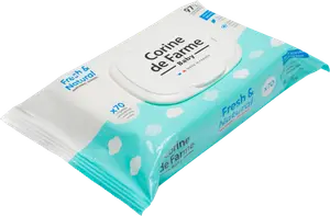 LINGETTES FRESH & NATURAL CORINE DE FARME