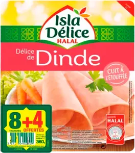DÉLICE DE DINDE HALAL ISLA DÉLICE