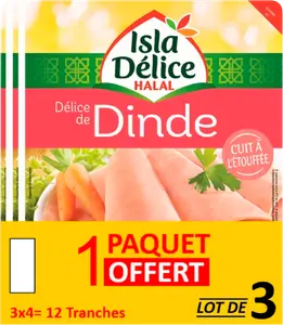 TRANCHES DE DINDE ISLA DÉLICE