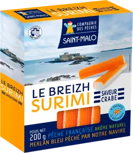 BÂTONNETS DE SURIMI BREIZH COMPAGNIE DES PÊCHES SAINT-MALO