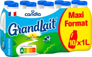 LAIT DEMI-ÉCRÉMÉ GRANDLAIT