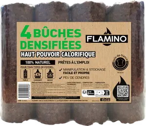 BÛCHE DE BOIS DENSIFIÉ