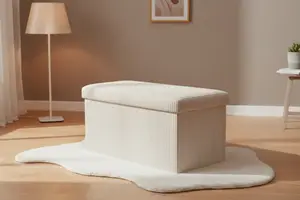 POUF COFFRE PLIABLE