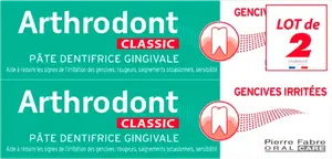 ARTHRODONT GAMMES DENTIFRICES ET BAIN DE BOUCHE