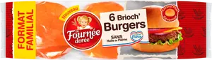 BRIOCH'BURGERS BUNS NATURES LA FOURNÉE DORÉE