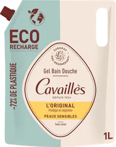 CAVAILLÈS GAMME ÉCO-RECHARGES GELS BAIN DOUCHE