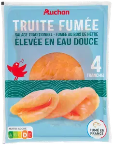 TRUITE FUMÉE AUCHAN