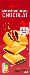 MON GOÛTER FONDANT AU CHOCOLAT AUCHAN
