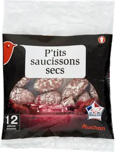 P'TITS SAUCISSONS SECS AUCHAN