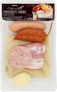 CHOUCROUTE AUCHAN À TABLE EN FRANCE