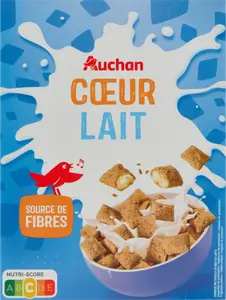 CÉRÉALES COEUR LAIT AUCHAN