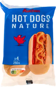 PAIN HOT DOGS AUCHAN