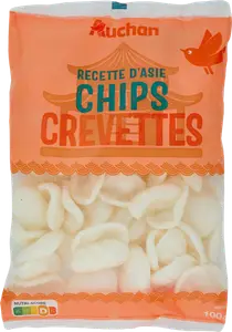 CHIPS AUX CREVETTES AUCHAN