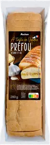 PRÉFOU BEURRE ET AIL AUCHAN À TABLE EN FRANCE