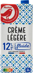 CRÈME LÉGÈRE FLUIDE AUCHAN
