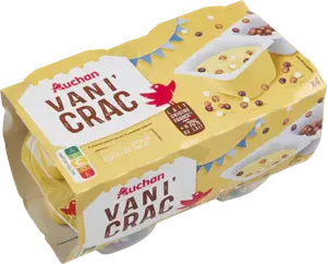 CRÈME DESSERT VANI'CRAC AUCHAN