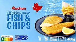 Filets d'églefin façon fish & chips MSC