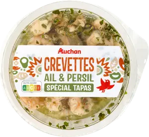 CREVETTES AIL & PERSIL AUCHAN
