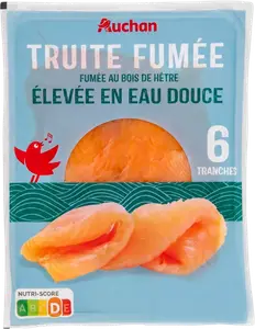 TRUITE FUMÉE AUCHAN