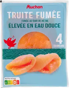 TRUITE FUMÉE AUCHAN