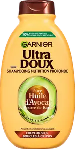 Shampoing Nutrition Intense Huile D'avocat et Beurre de Karité Ultra Doux