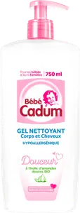 GEL NETTOYANT CORPS ET CHEVEUX BÉBÉ CADUM