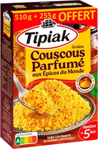 COUSCOUS PARFUMÉ AUX ÉPICES DU MONDE