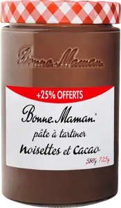 PÂTE À TARTINER NOISETTES CACAO BONNE MAMAN