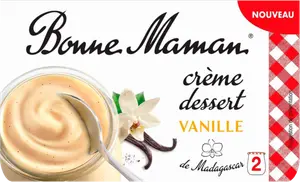 CRÈME DESSERT VANILLE DE MADAGASCAR BONNE MAMAN