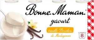 YAOURT À LA VANILLE BOURBON BONNE MAMAN