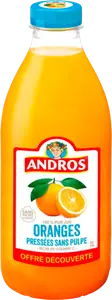 JUS D'ORANGES PRESSÉES SANS PULPE ANDROS