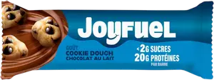 BARRE PROTEINÉE CHOCOLAT AU LAIT & COOKIE DOUGH JOYFUEL