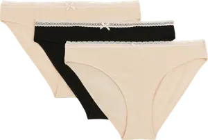 LOT DE 3 SLIPS FEMME INEXTENSO