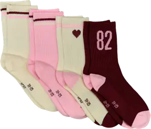 LOT DE 4 PAIRES DE CHAUSSETTES ENFANT INEXTENSO