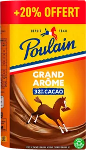 POUDRE CHOCOLATÉE GRAND ARÔME POULAIN