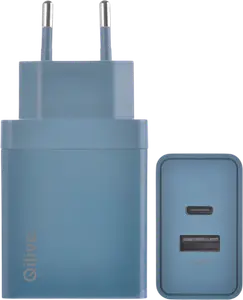 QILIVE CHARGEUR SECTEUR RAPIDE USB-A / USB-C 30W