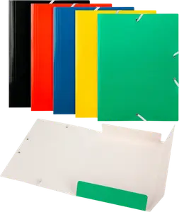 LOT DE 5 CHEMISES À ÉLASTIQUE 3 RABATS