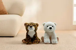PELUCHE BÉBÉ ANIMAL 30 CM