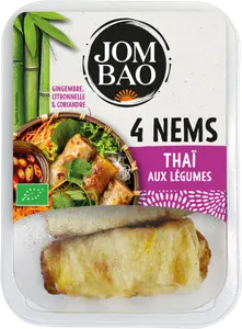 NEMS THAI BIO AUX LÉGUMES JOM BAO