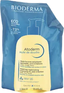 BIODERMA ATODERM HUILE DE DOUCHE ECO-RECHARGE PEAUX SÈCHES ET TRÈS SÈCHES