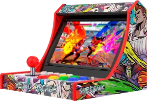 LA BORNE RETRO ARCADE POUR CONSOLE NINTENDO SWITCH 1 ET 2 + LE JEU NINTENDO SWITCH 2 STREET FIGHTER 6