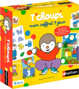MON COFFRET 7 JEUX T'CHOUPI