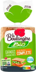 PAIN DE MIE COMPLET BIO LA BOULANGÈRE