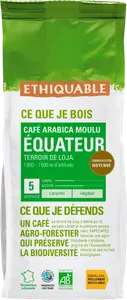 CAFÉ ARABICA MOULU BIO ETHIQUABLE