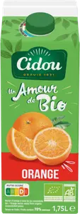 JUS D'ORANGE CIDOU BIO