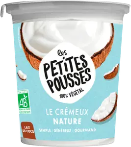 CRÉMEUX GOURMAND AU LAIT DE COCO BIO LES PETITES POUSSES