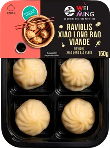 RAVIOLIS XIAO LONG BAO VIANDE WEI MING