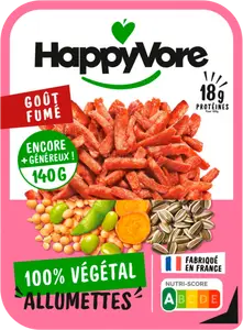 ALLUMETTES VÉGÉTALES GOÛT FUMÉ HAPPYVORE